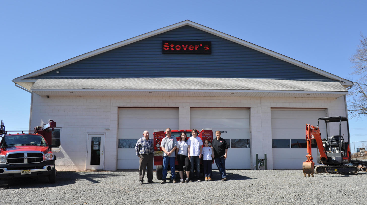 Stovers Wells and Pumps shop in Flemingon NJ