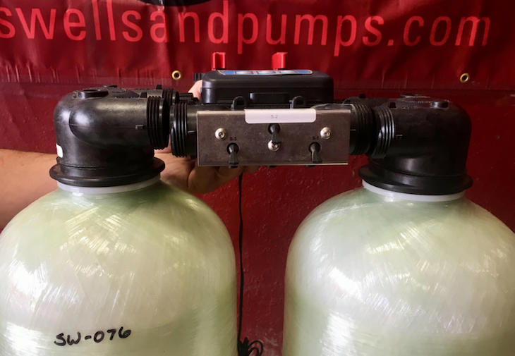 Dual tank arsenic removal system (older style)