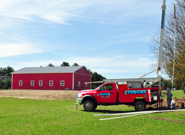 Well pump installation