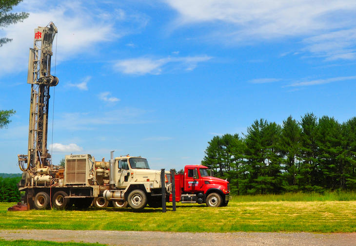 Drilling a well